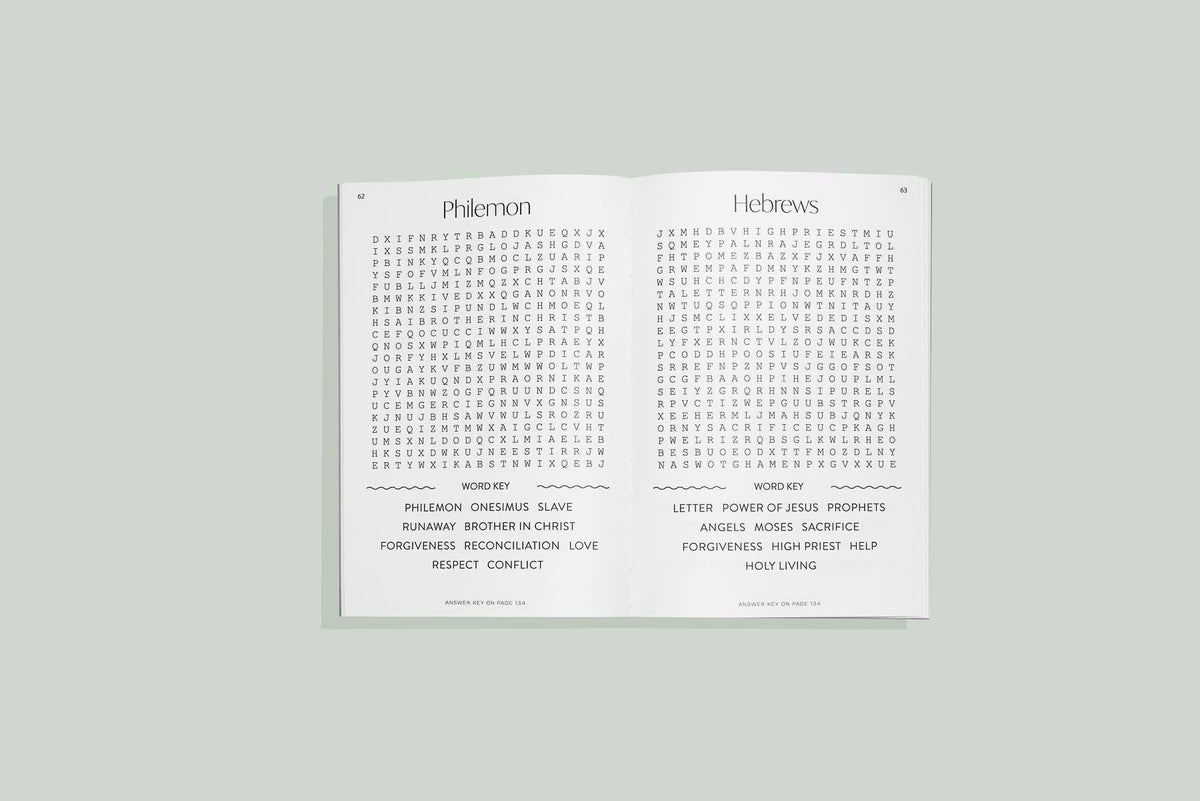Bible Word Search for Adults