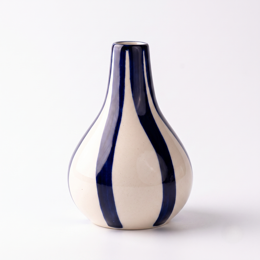 Hand-painted Ceramic Bud Vase