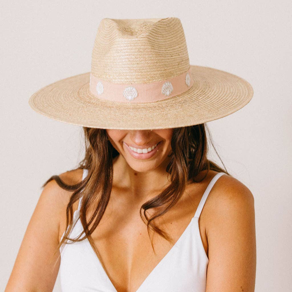 Shell Haven Palm Hat