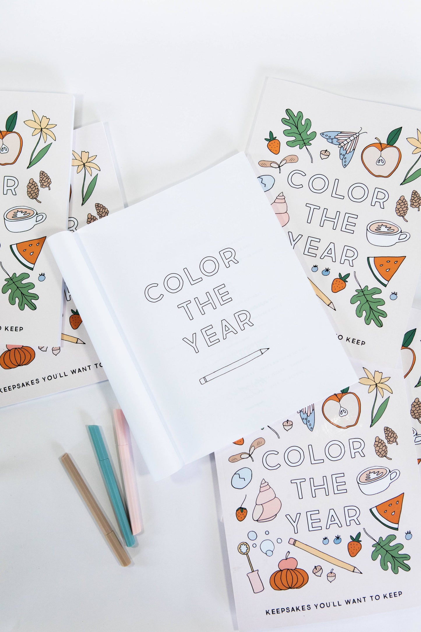 Color the Year: Coloring Book