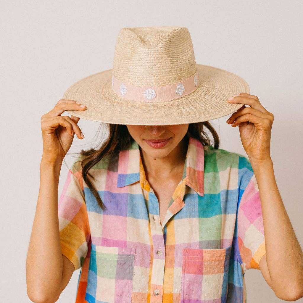 Shell Haven Palm Hat