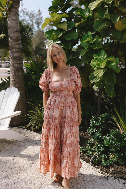 Rose Palm Dress