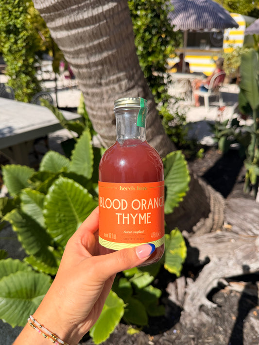Blood Orange Thyme Mixer