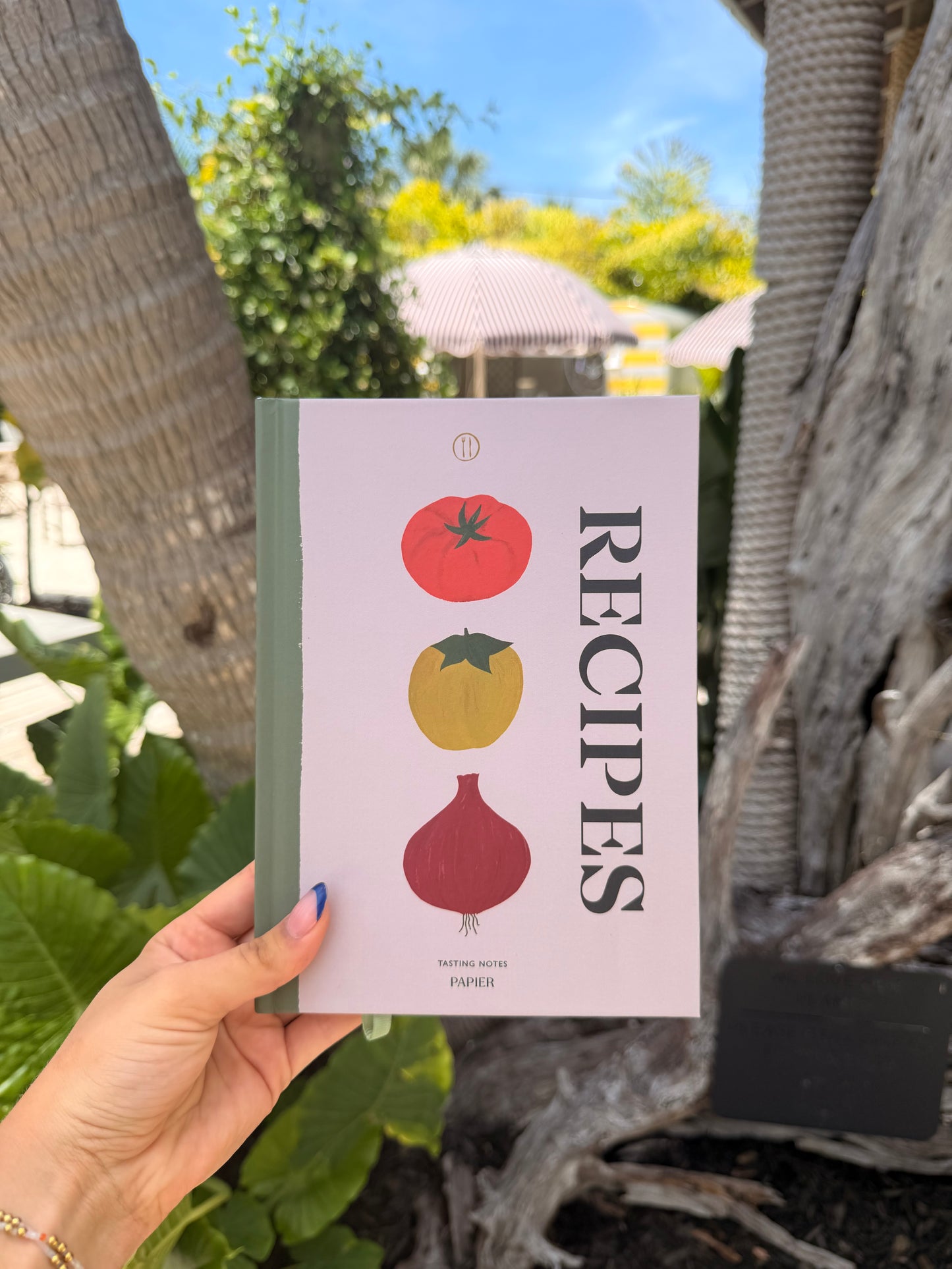 Guided Recipe Journal, A5 Hardcover - Vegetable Medley