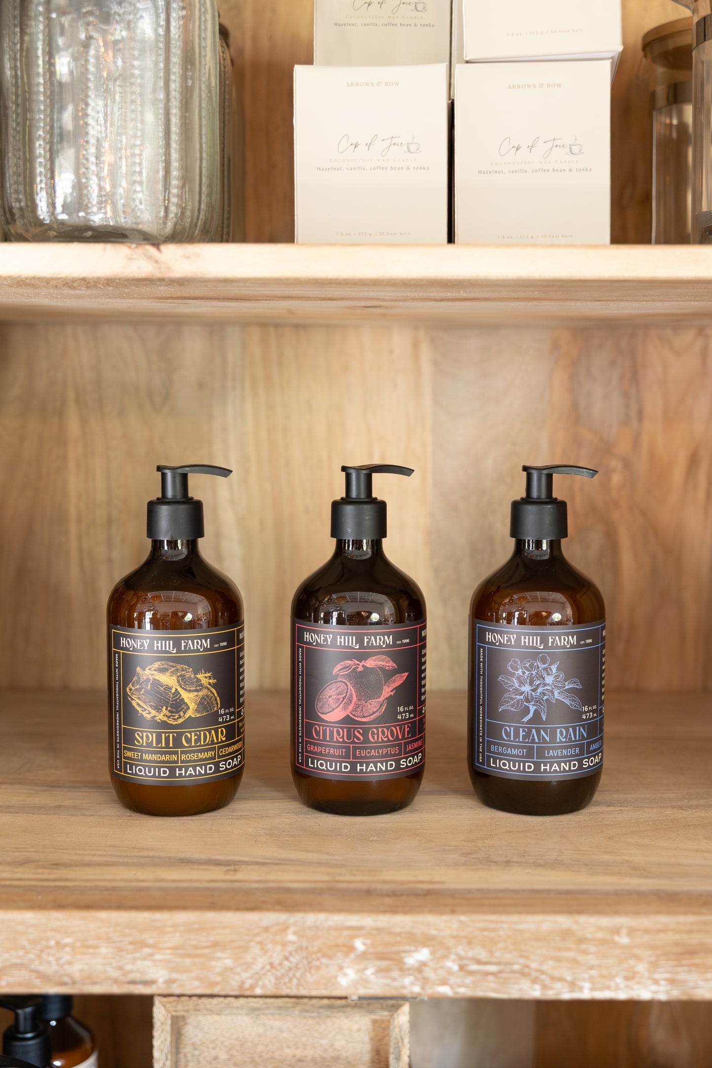 Liquid Hand Soap, 3 Scents
