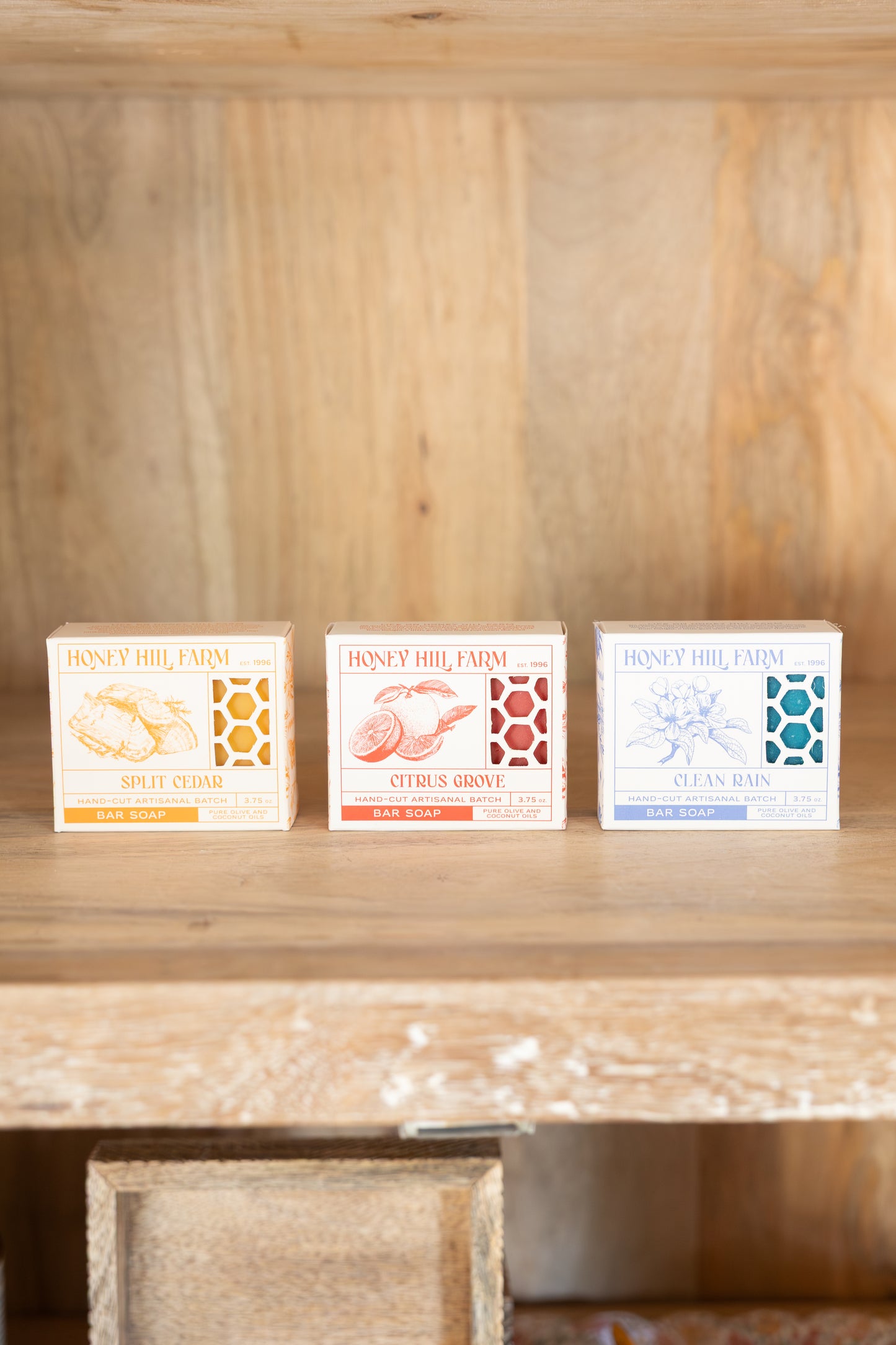 Bar Soap, 3 Scents