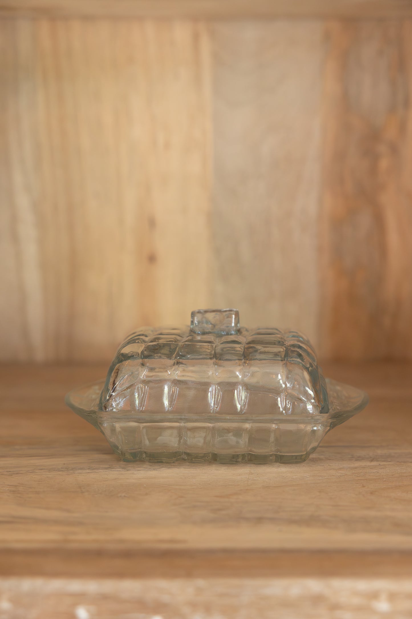Glass Butter Dish