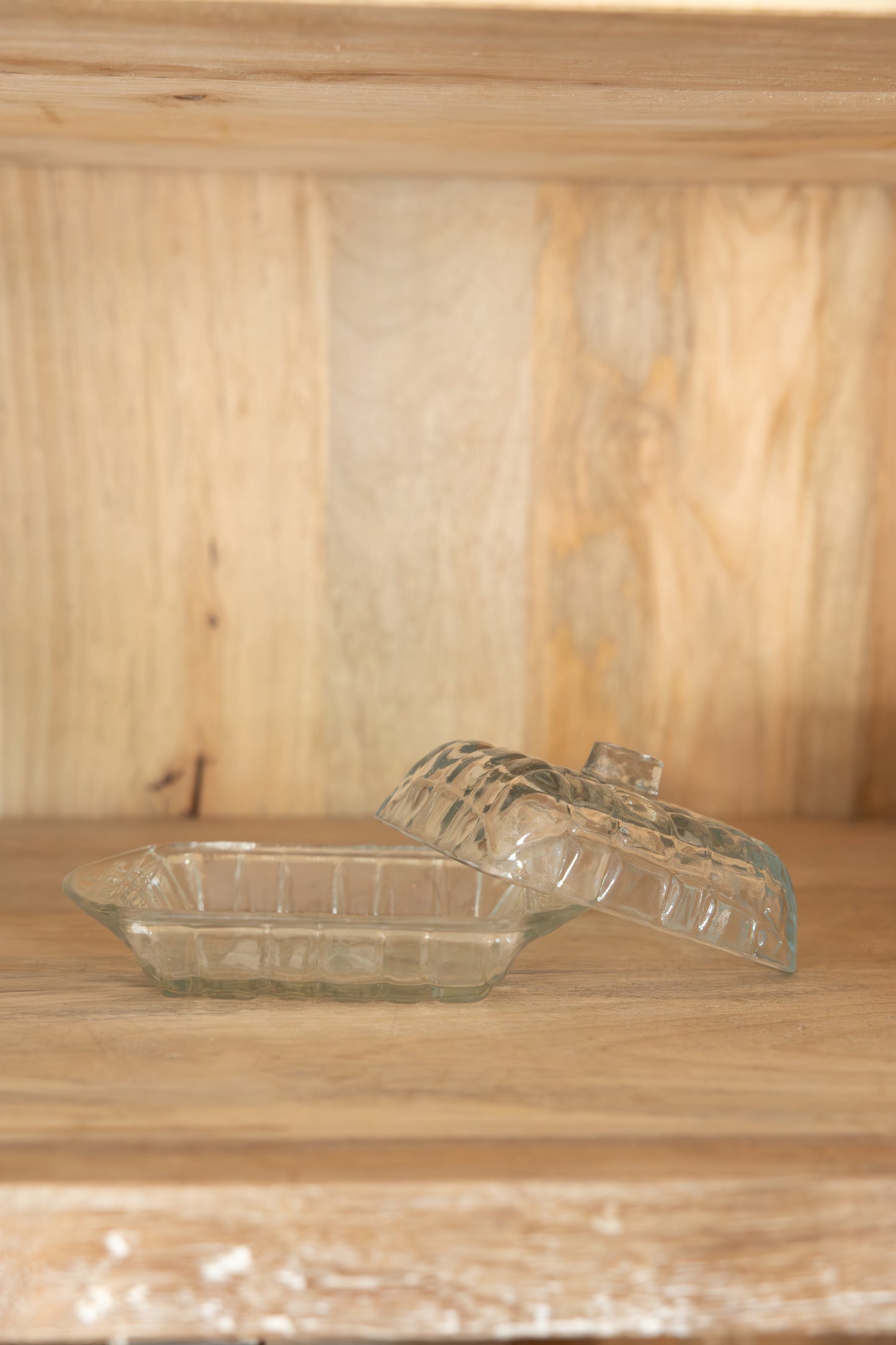 Glass Butter Dish