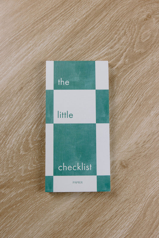 The Little Checklist Daily Productivity List Pad