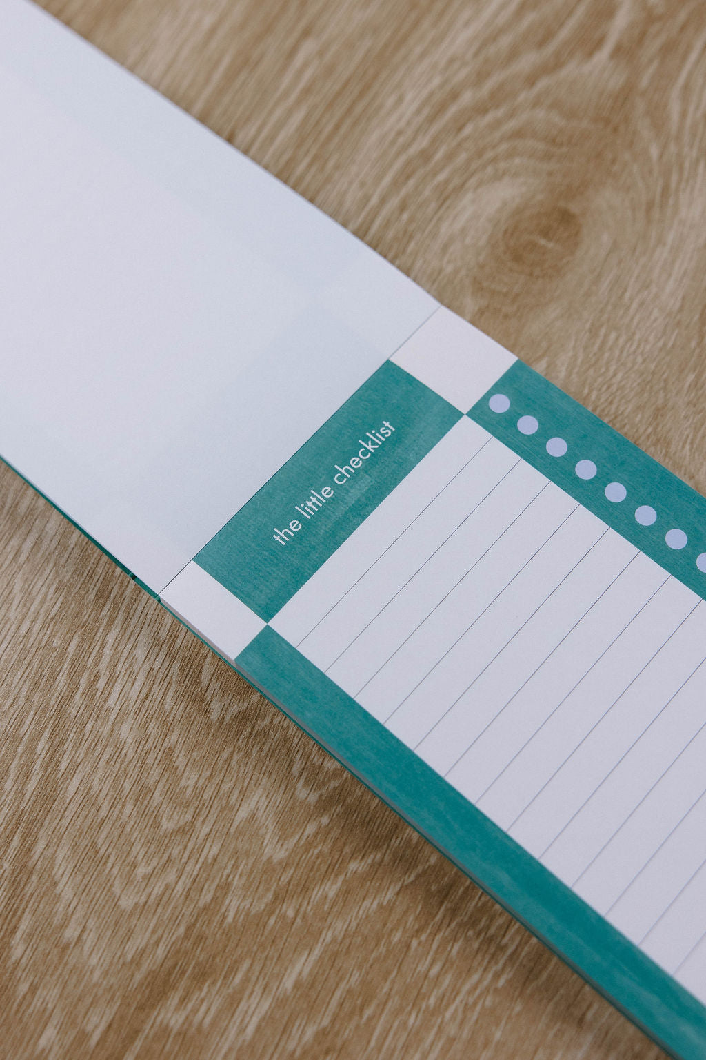 The Little Checklist Daily Productivity List Pad