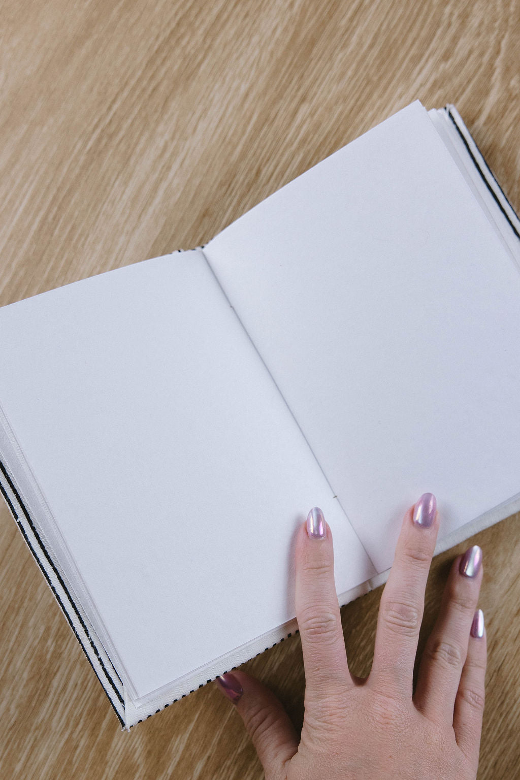 Striped Handmade Paper Journal
