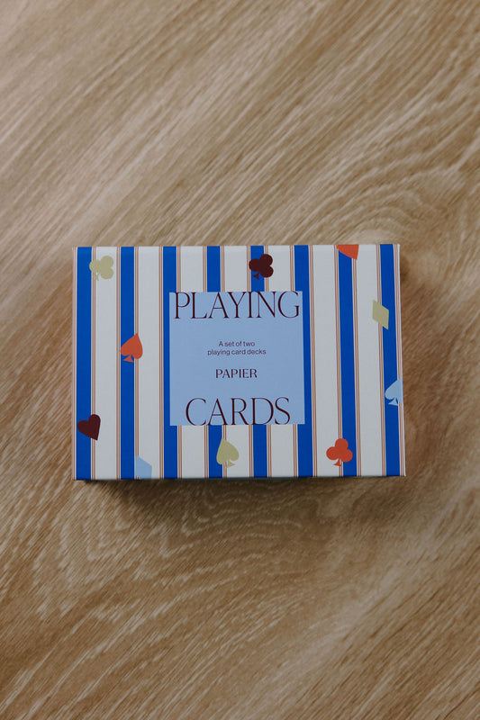 Suits & Stripes Playing Cards