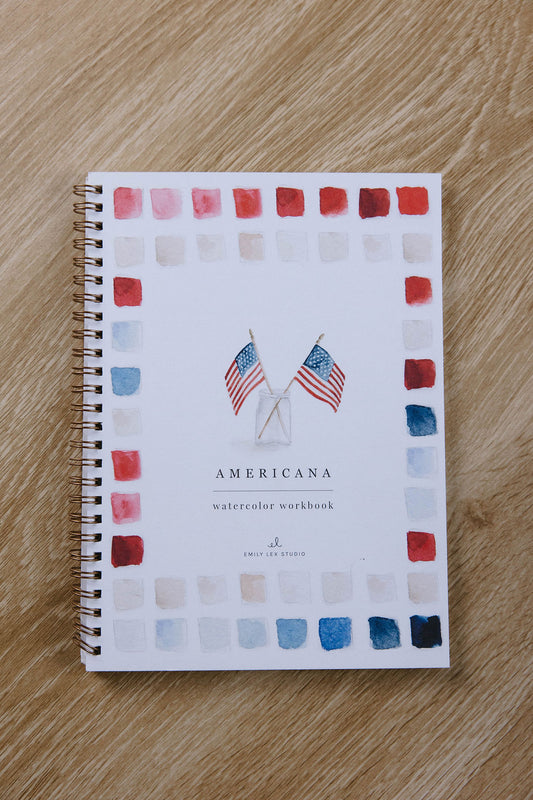 Americana Watercolor Workbook