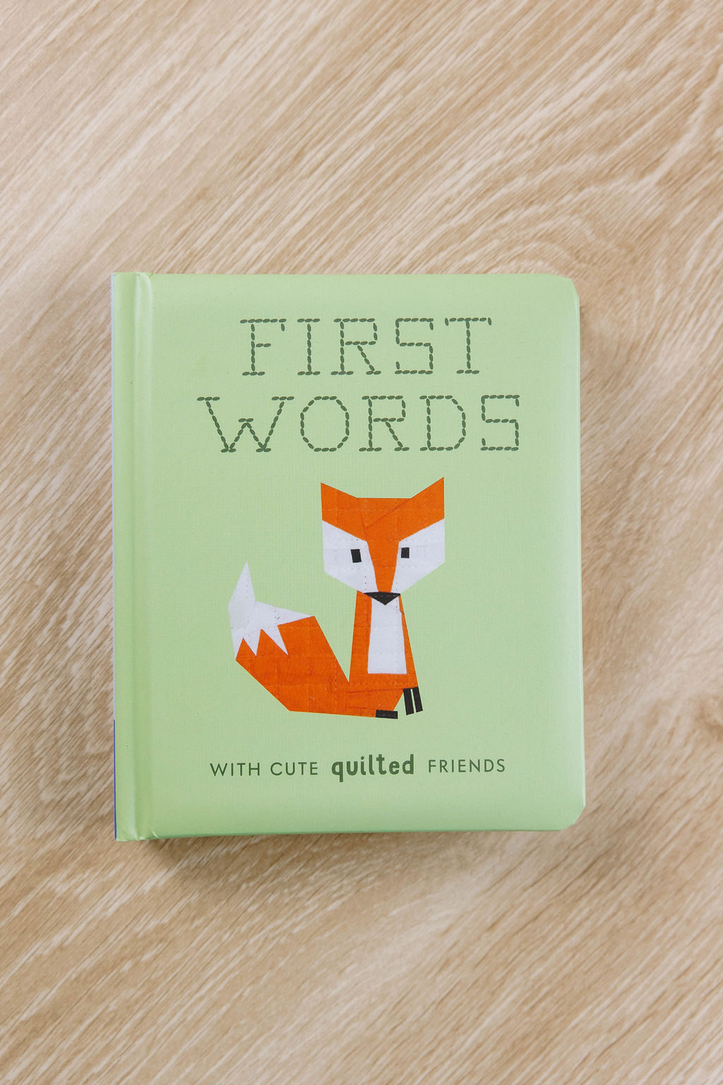 First Words With Cute Quilted Friends