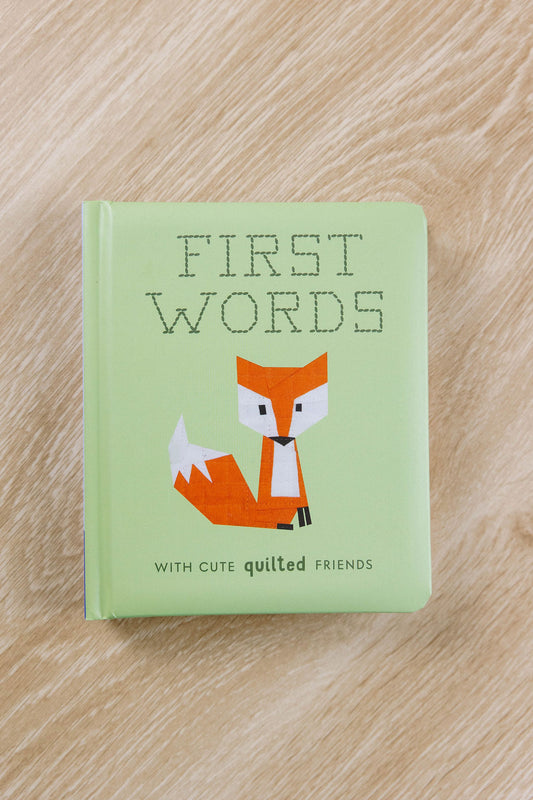 First Words With Cute Quilted Friends