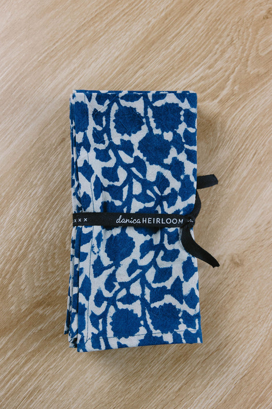 Vinebloom Block Print Napkins
