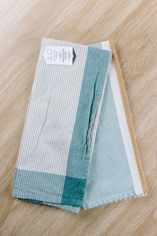 Lagoon Stripe Dishtowel