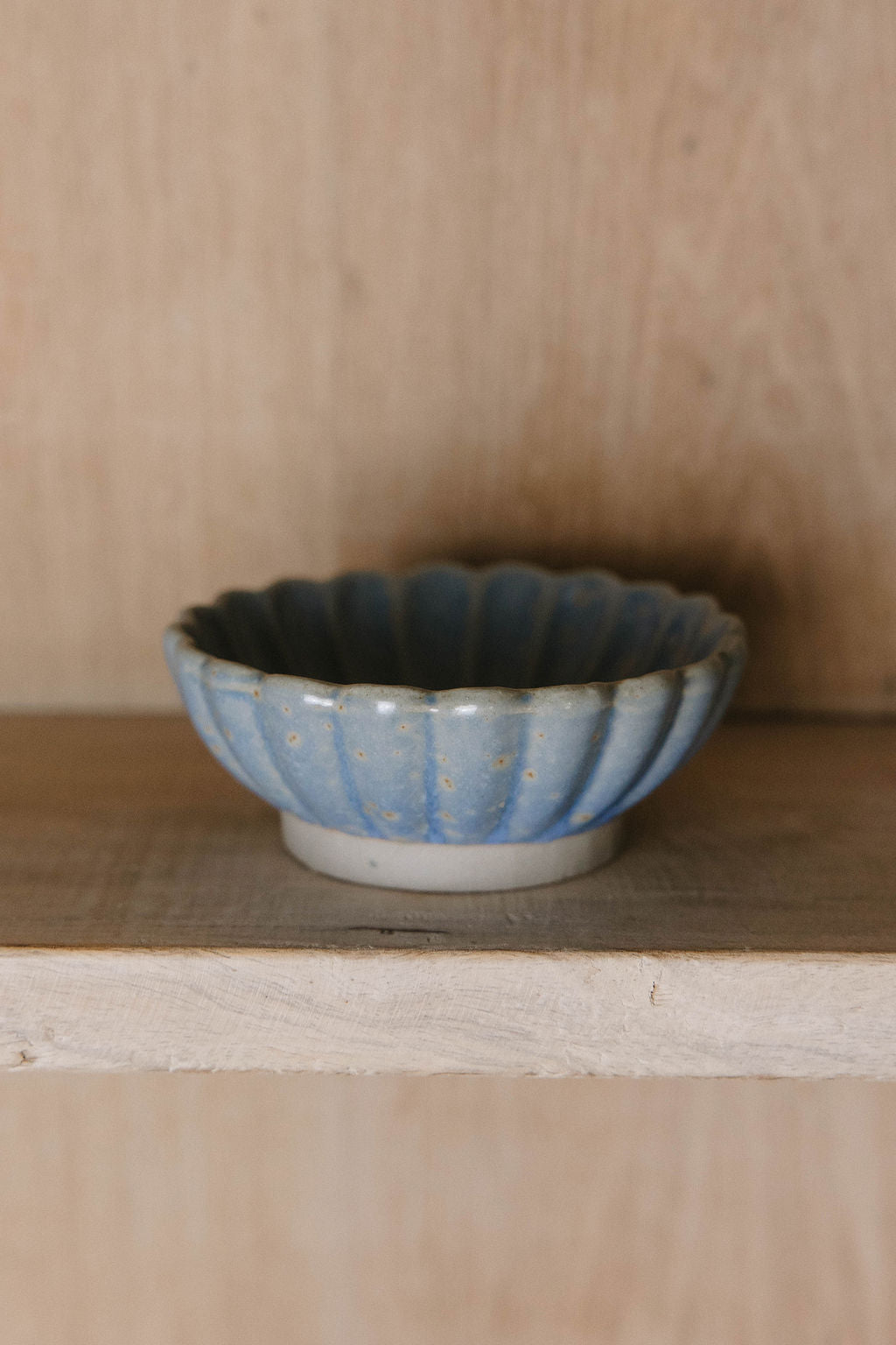 Weathered Blue Ramekin Dish