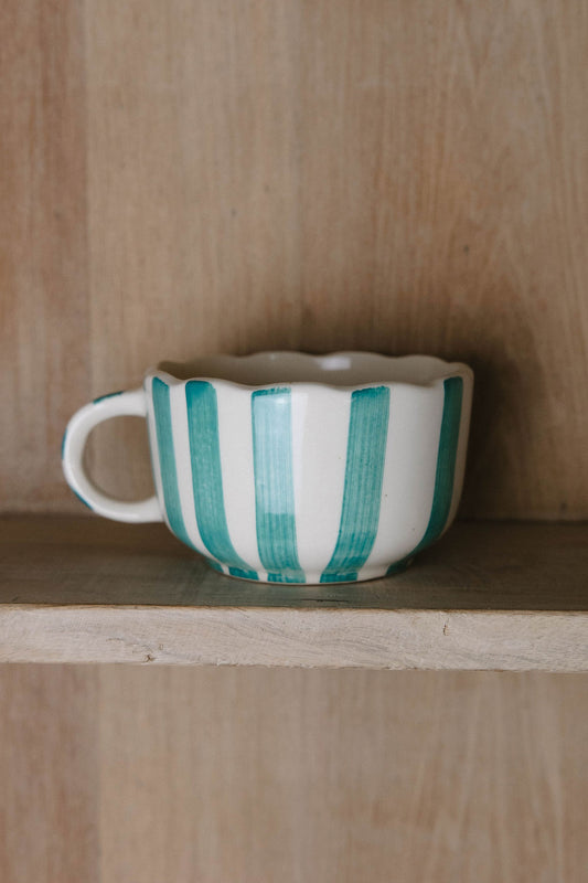 Ceramic Turquoise Mug