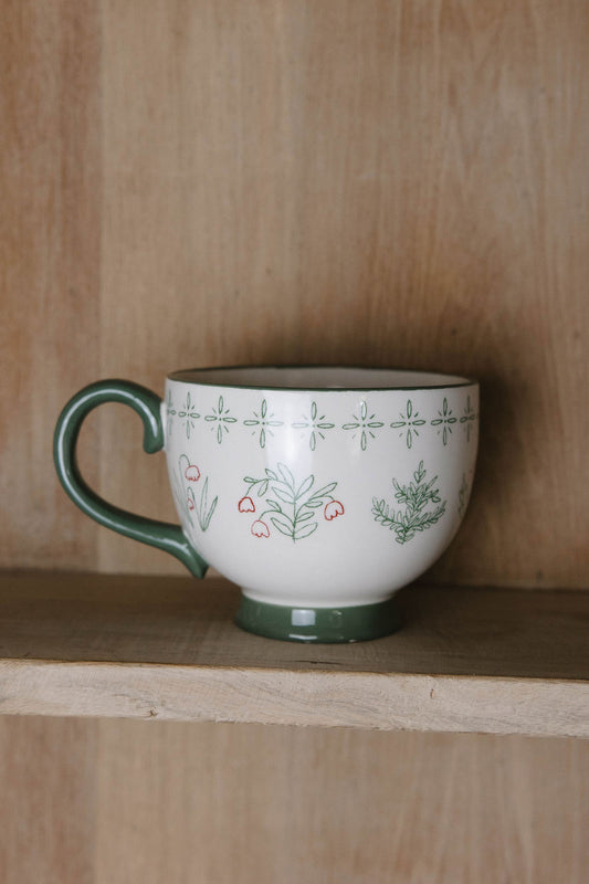 Camellia Stoneware Mug