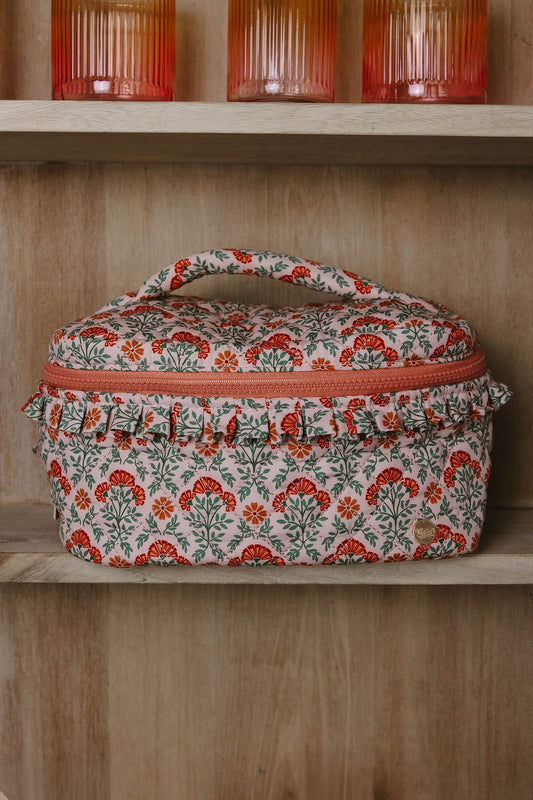 Dusty Rose Cosmetic Bag