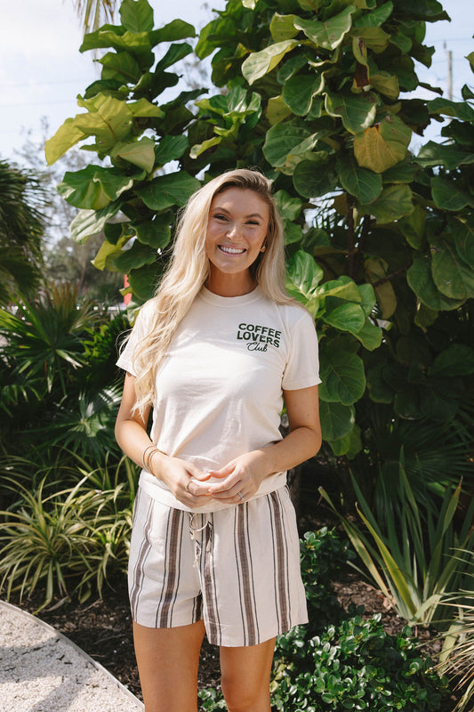 Coffee Lover's Club Tee