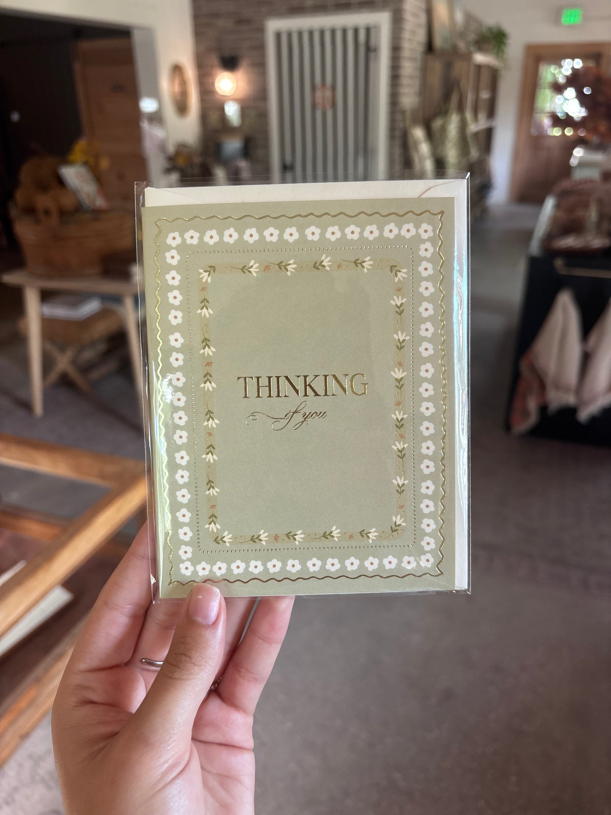 Thinking of You Album Greeting Card