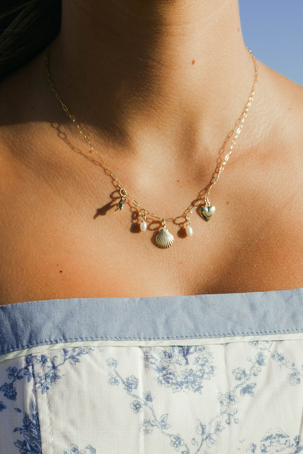 Siesta Key Charm Necklace