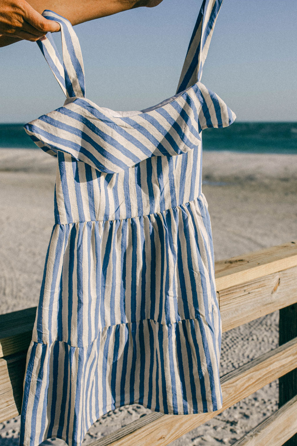 The Cove Striped Mini Dress