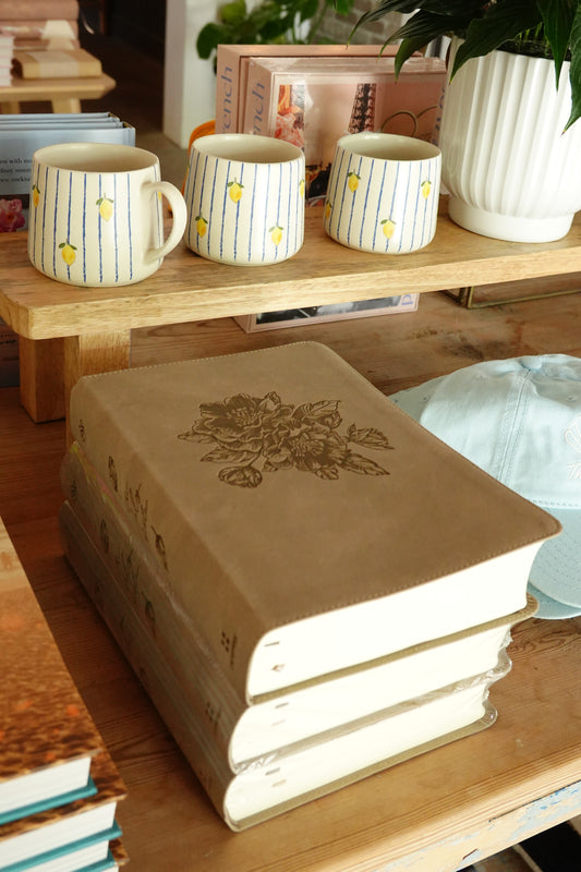 ESV Large Print Journaling Bible: Nara Theme