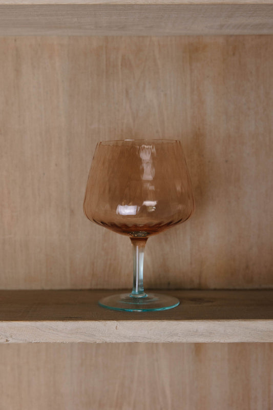 Two-Tone Stemmed Wine Glass