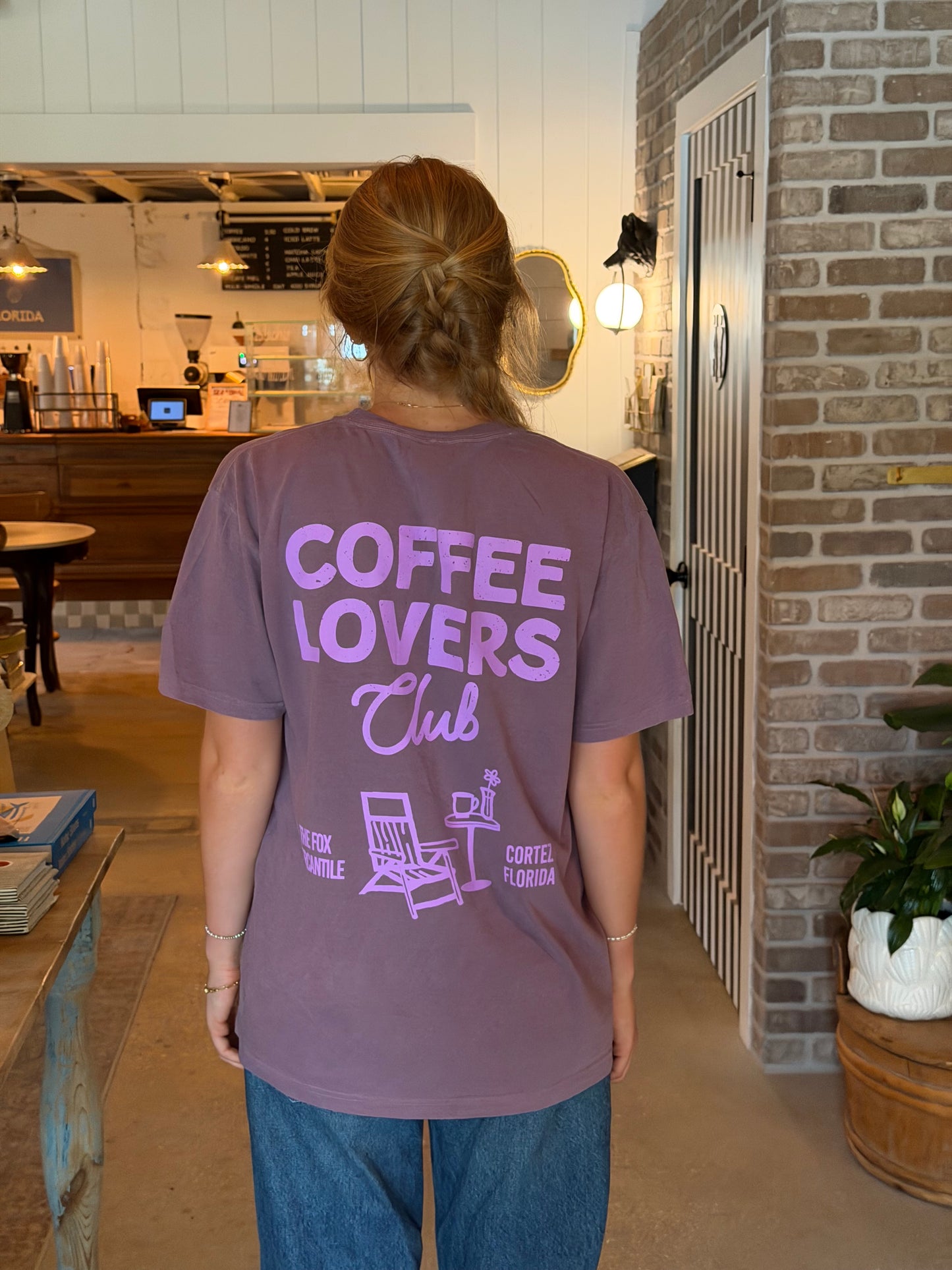 Coffee Lovers Tee - Dusk