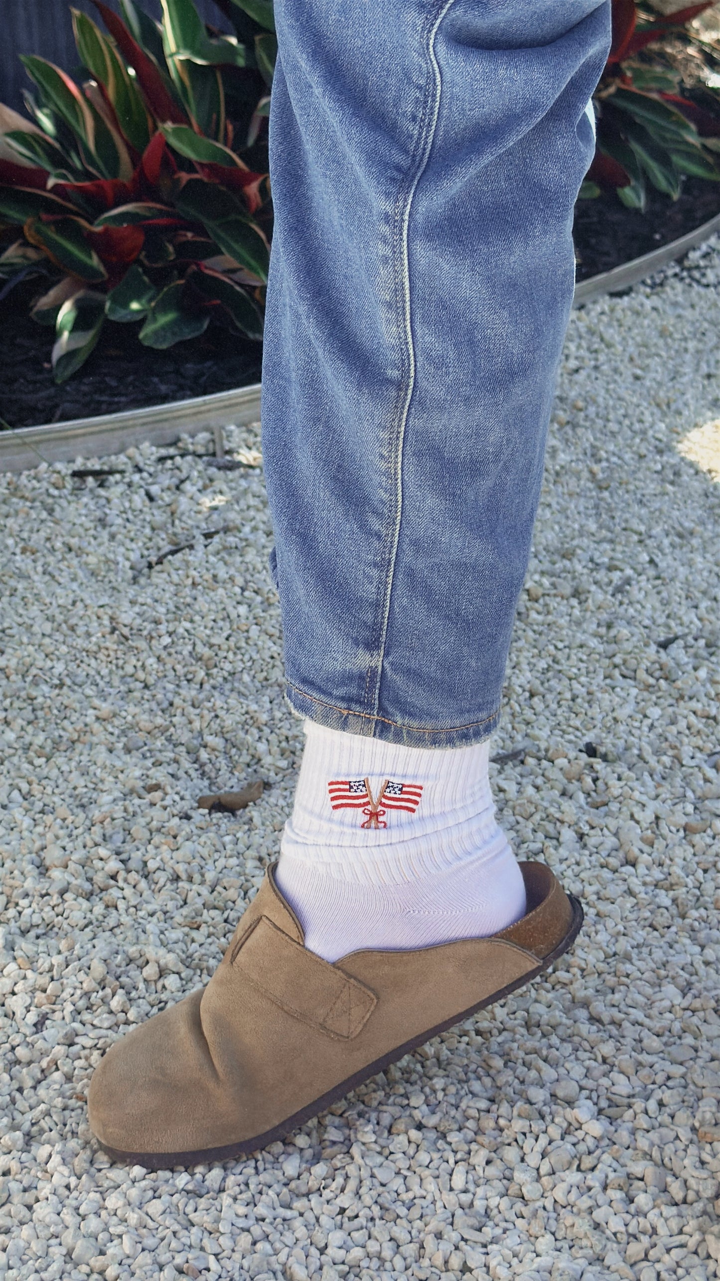 Crew Socks–American Flags