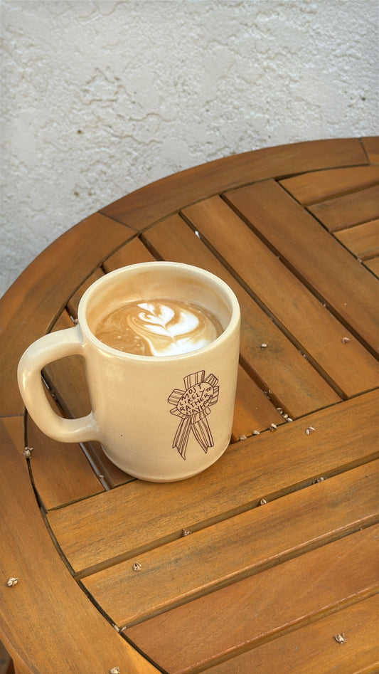 Handmade Rather Stay Home Mug