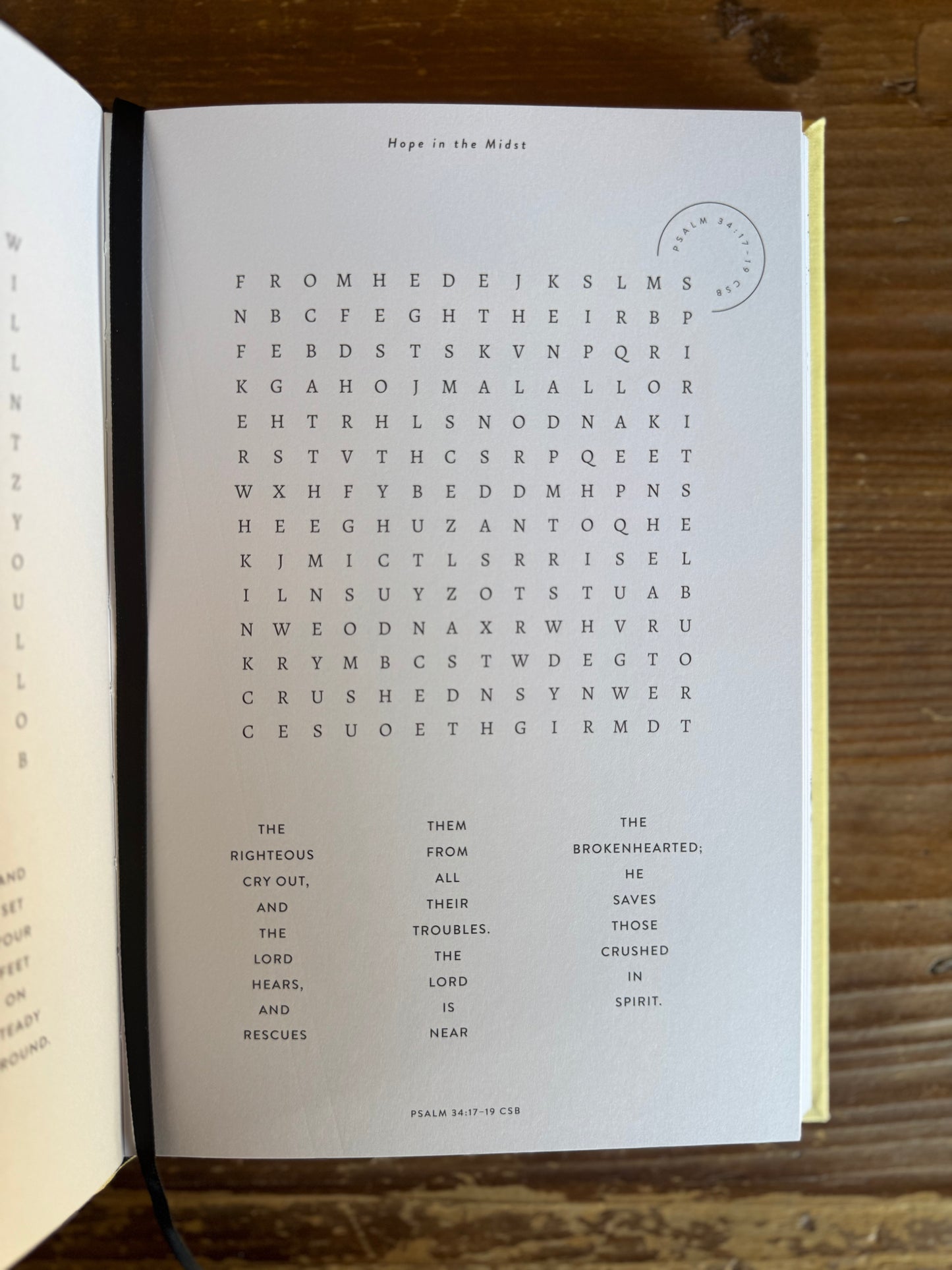 Hope The Wordsearch Book