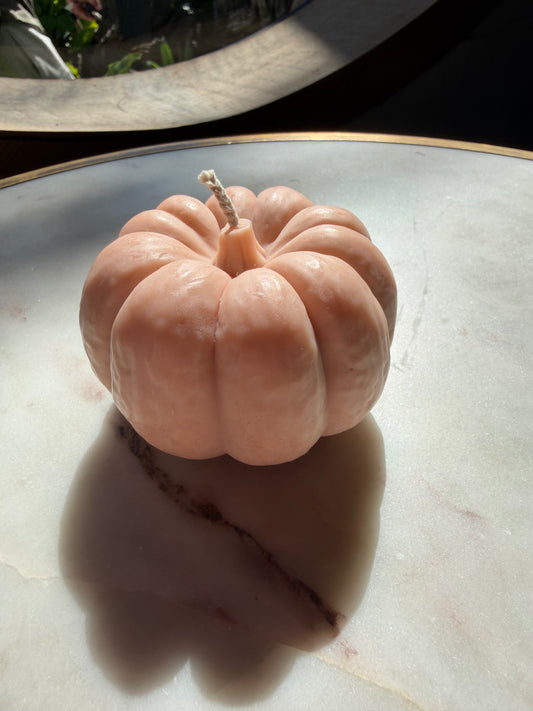 Orange Pumpkin Candle