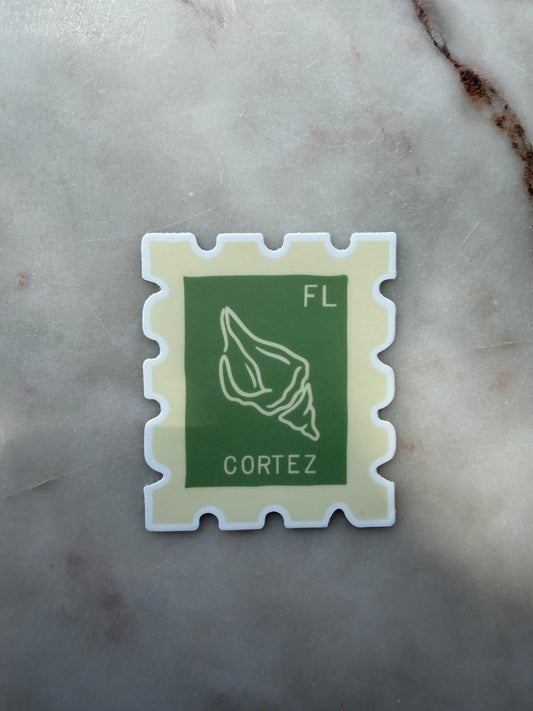 Cortez Stamp Sticker