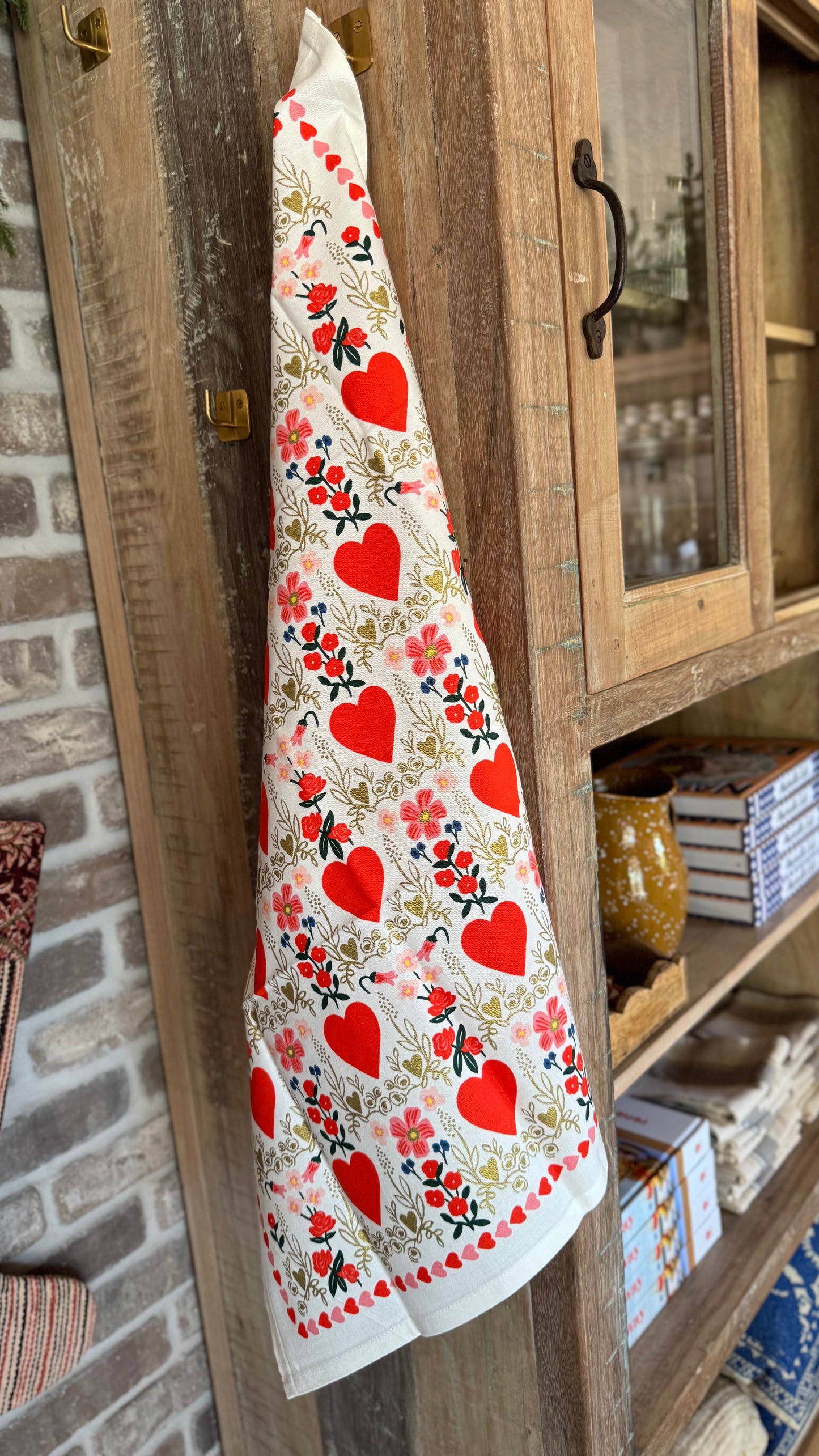 Juliet Valentine's Day Tea Towel