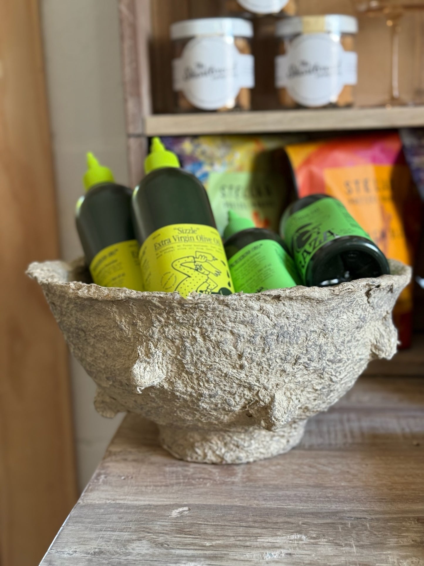 Decorative Paper Mache Bowl