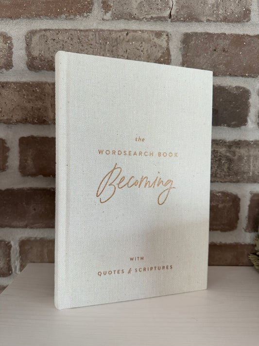 Becoming The Wordsearch Book