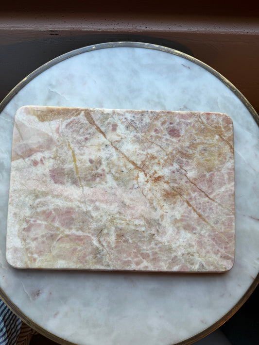 Pink Marble Cutting Board