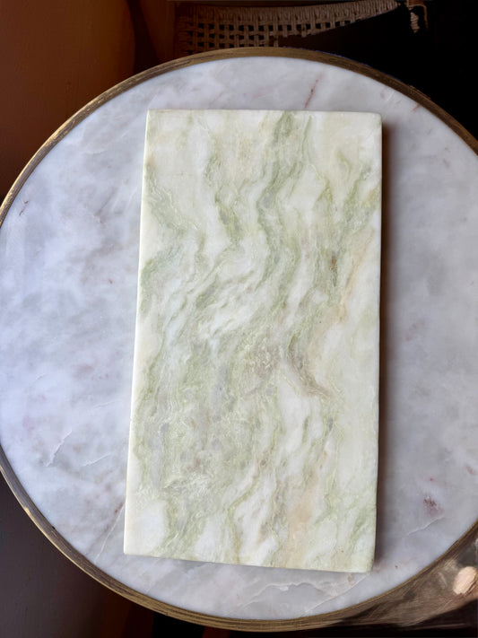 Green Melange Marble Cheese/Serving Board