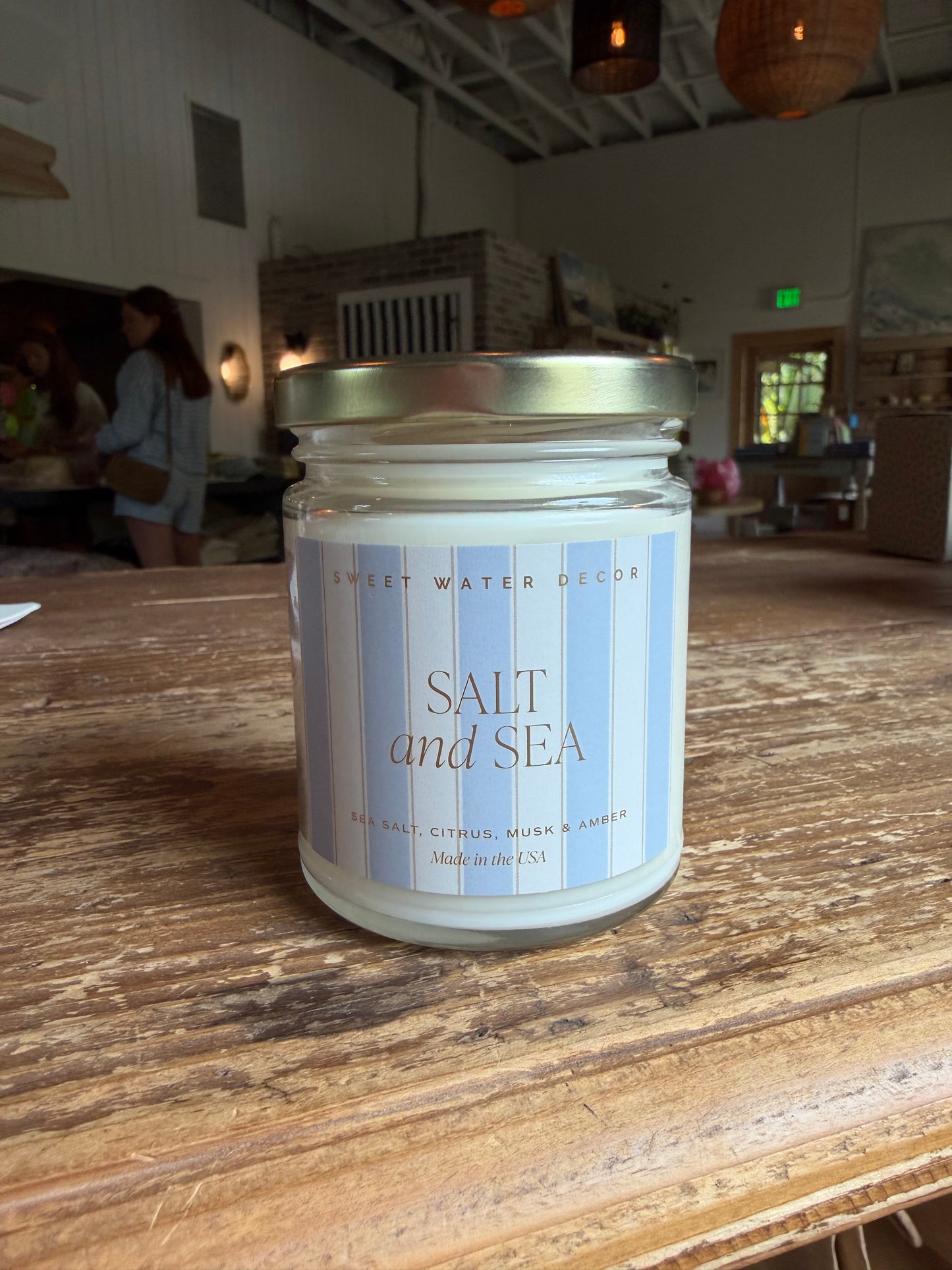 Salt and Sea 9 oz Soy Candle