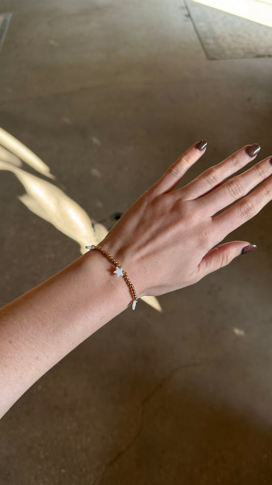 Star Beaded Opal Bracelet