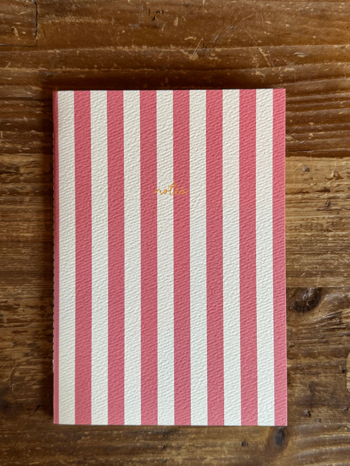 Striped Notebook