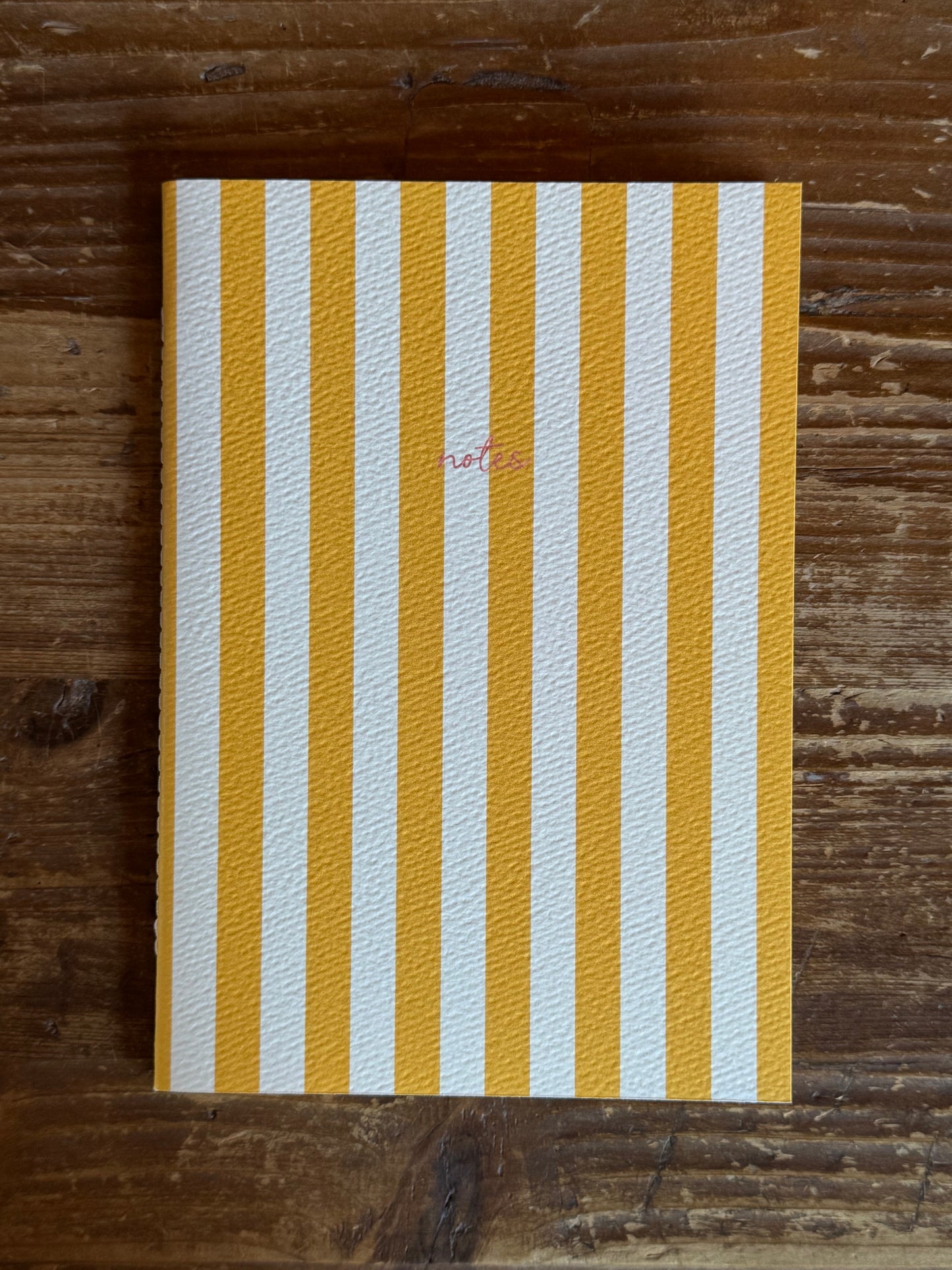 Striped Notebook