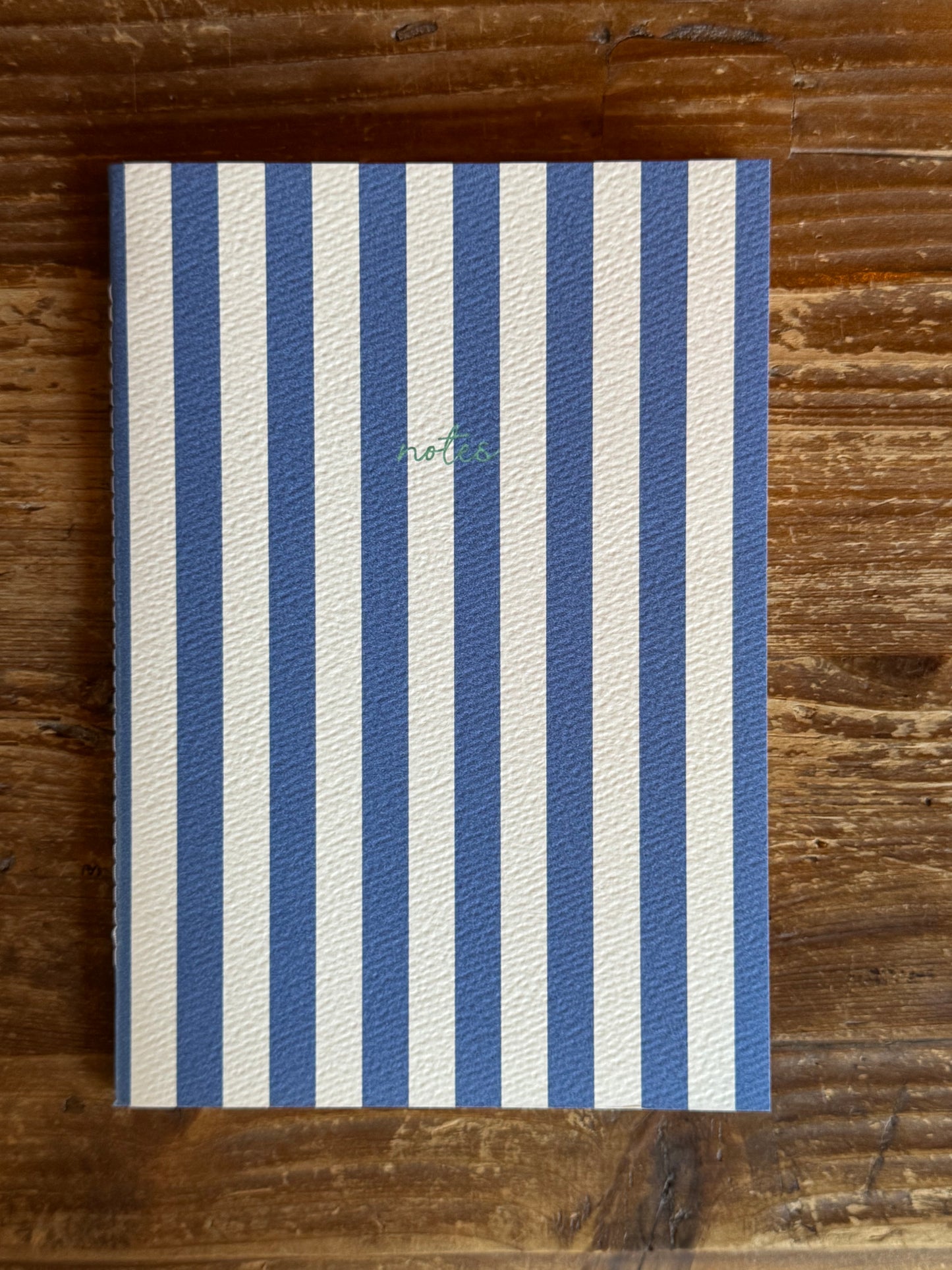 Striped Notebook