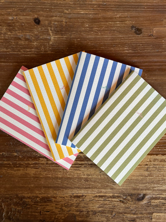 Striped Notebook