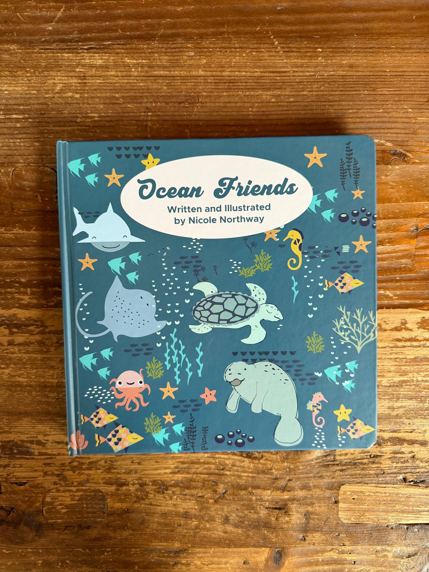 Ocean Friends Under the Sea Book Kids Board Book