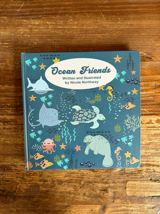 Ocean Friends Under the Sea Book Kids Board Book